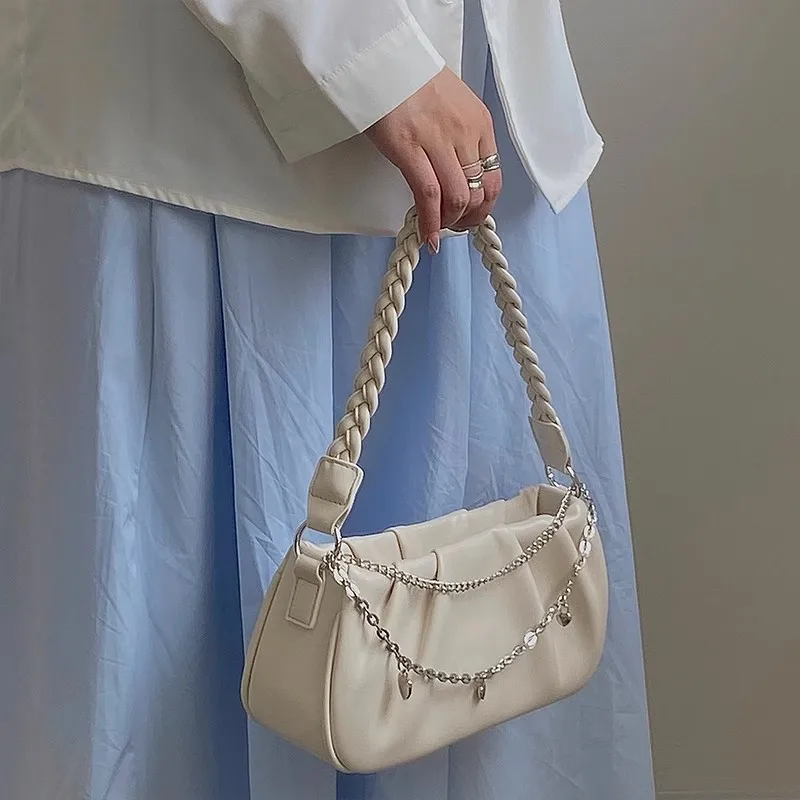 

Women's Small Cloud Handbag 2025 Fashion Armpit Bag Comfortable Versatile Shoulder Bag