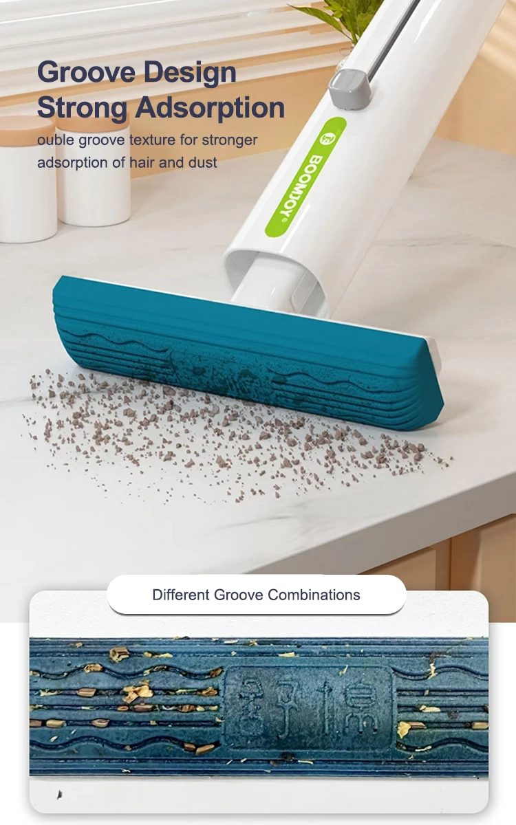 Portable Mini Cleaning Mop Mini Sponge Mop with Wet and Dry Use Cleaning System for Bathroom, Kitchen, Desktop, Glass, Cleaning