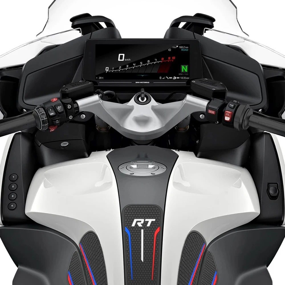 For BMW R1250RT R1200RT 2020-2024 Motorcycle Side Fuel Tank pad Protector Stickers Decal Gas Knee Grip Traction Tank Pads