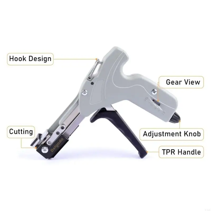 Excellent Metal Fastening Tool Highlighting Modifiable Tension for Secure Fixing and Trimming Y4QC
