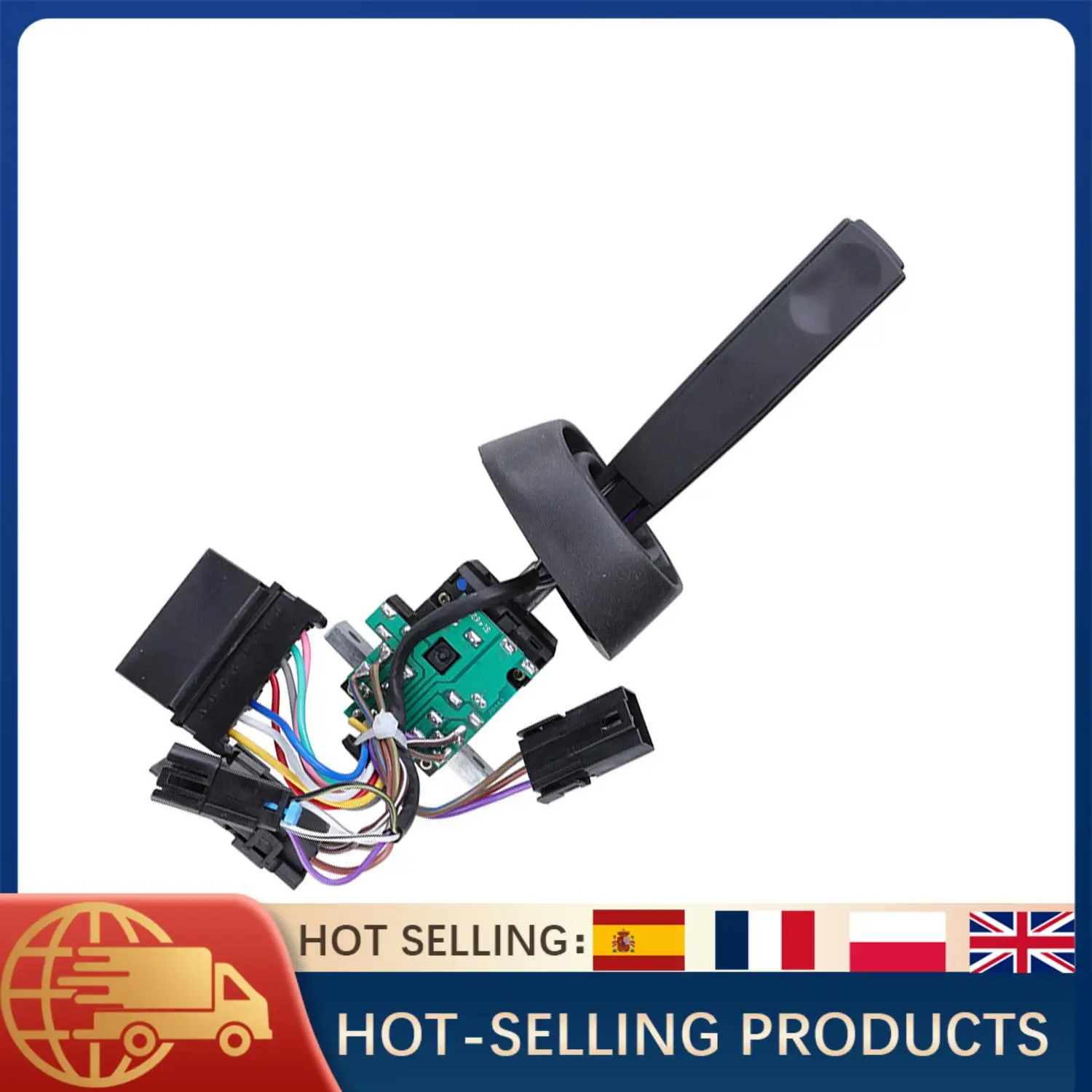 

1PC Turn Signal Headlight Cruise Control Switch Black For Volvo Truck VNL VNM 1996-2003 Replacement OE 1624136 3172172