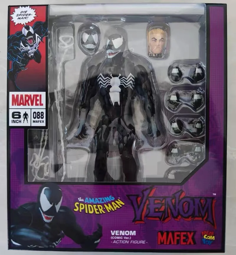 MAFEX VENOM 6インチ フィギュア 映画『ヴェノム：レット・ゼア・ビー・カーネイジ』版の「ヴェノム」が
