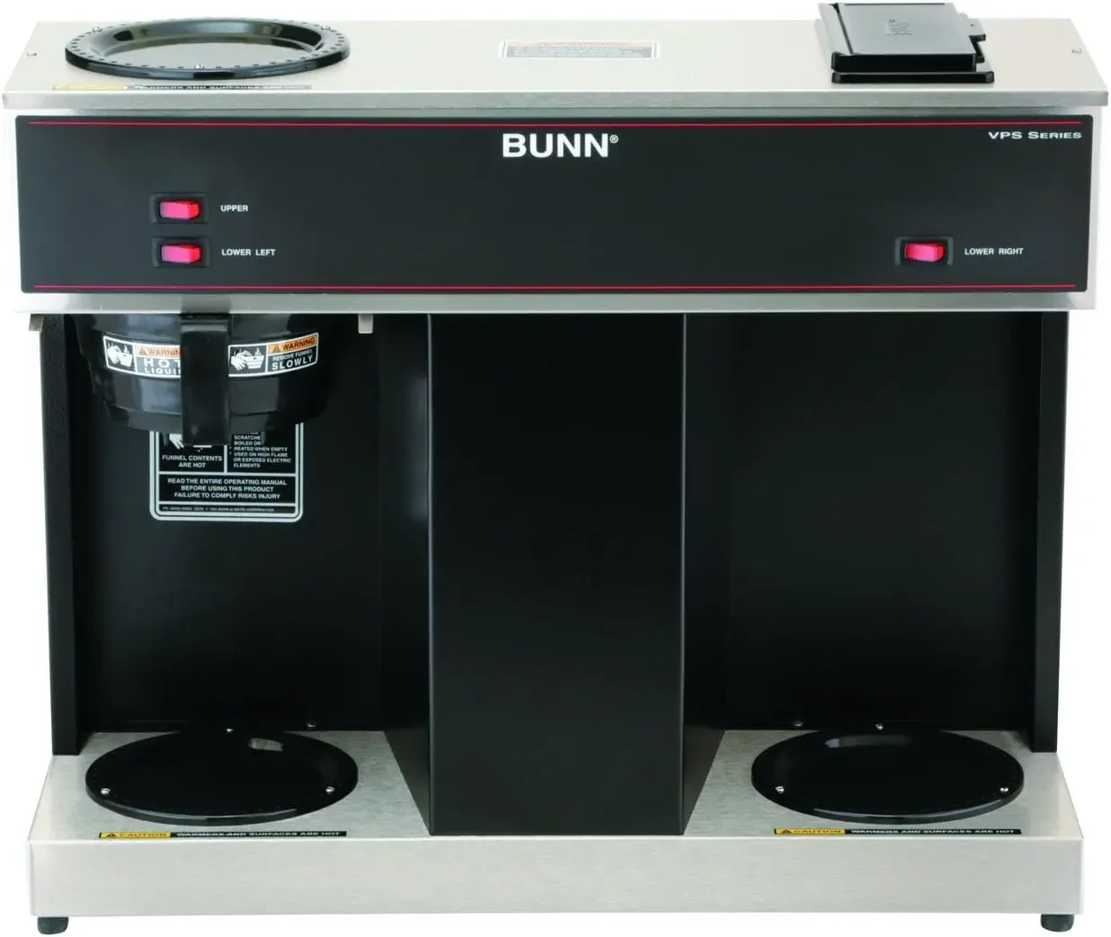 Home. BUNN-Cafetière commerciale 04275.0031 VPS, 12 tasses, avec 3 stations Wskins (120V/60/1PH)