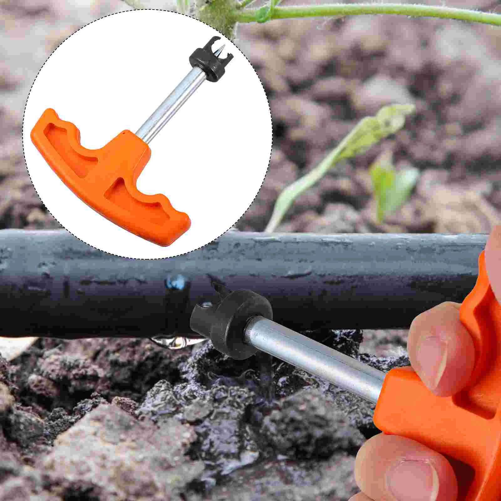 Hole Punch Drip Watering Hose System Installing Tool Drilling Tools Garden Gardening Pipe Irrigation Tube Puncher Accessories