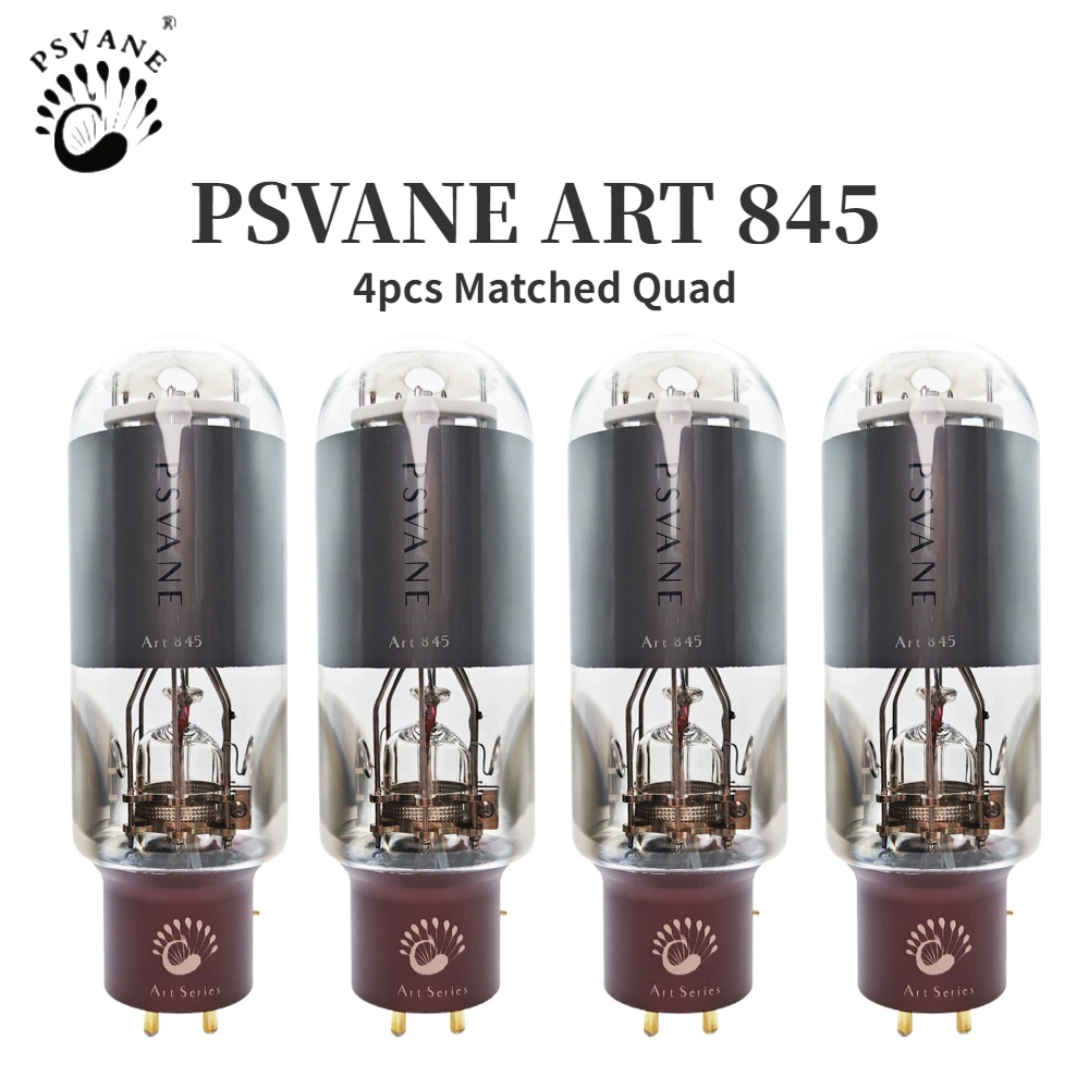 PSVANE ART 845 Vacuum Tube Upgrade WE845 E845 845B 845T HIFI Audio Valve Electronic Tube Amplifier Amp Kit DIY Matched Quad