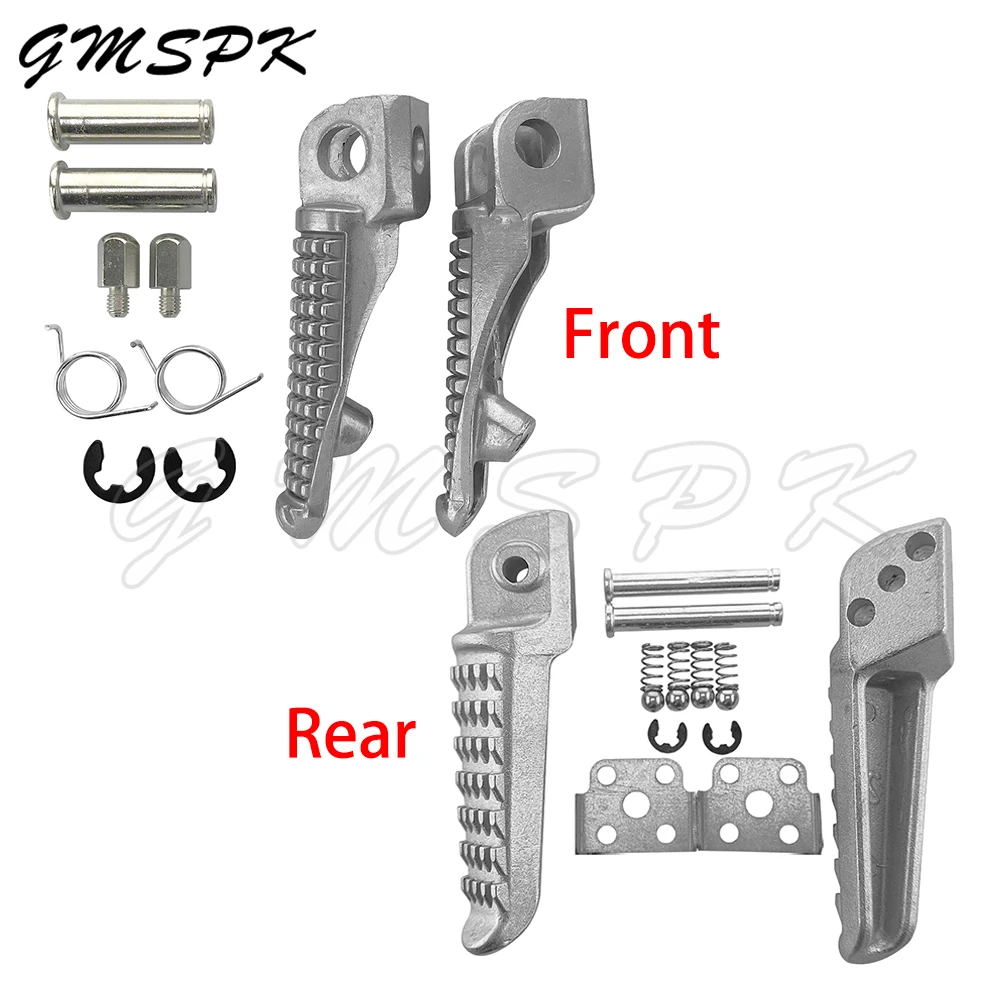 Fit for Kawasaki Ninja ZX6R 9R 10R 12R ER6F ER6N ZX636 EX650 Z750 Z1000 ZZR1200 ZZR1400 Motorcycle Rear Footrests Foot pegs