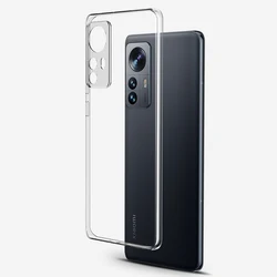 Funda suave de silicona transparente de lujo para Xiaomi Mi 12, 12X, 11, 11X, 11T, 11i, 10T, 9, 9T, 8 Pro Lite, carcasa trasera completa ultrafina