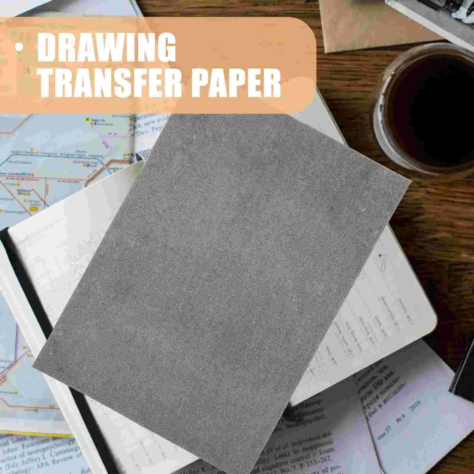 100 Sheets Graphite Carbon Paper Writing Copy Drawing Transfer Copier Tracing A4 for School