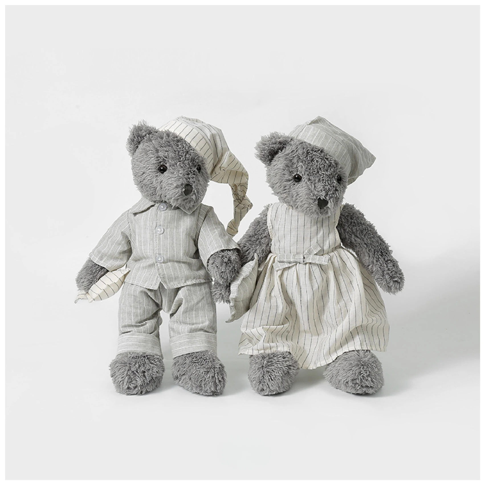 

Soft Plush Doll Living Room Sofa Bedroom Ornaments Brown Bear Doll Party Decoration Anniversary Gift