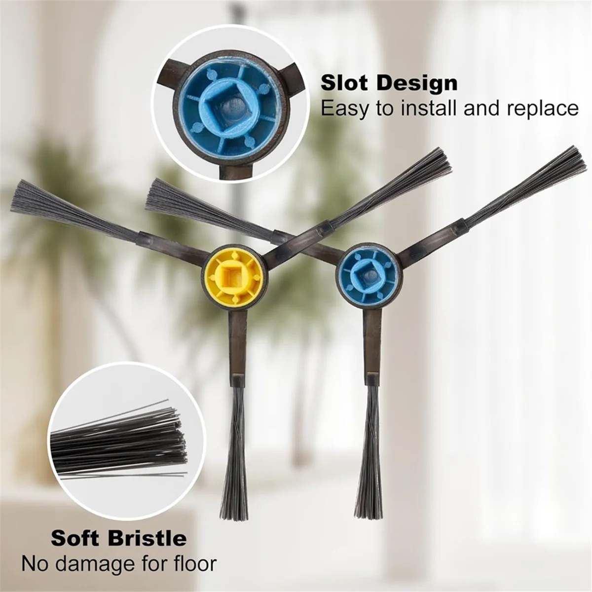 For Eureka J12 Ultra Vacuum Cleaner Main Side Brushes Hepa Filters Mop Pads Dust Bags Replacement Parts_A66K