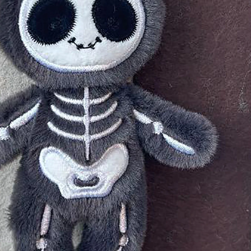 

Cartoon Halloween Skeleton Plush Doll Pendant Keychain Creative Backpack Accessory Home Decoration For Children Halloween Gifts