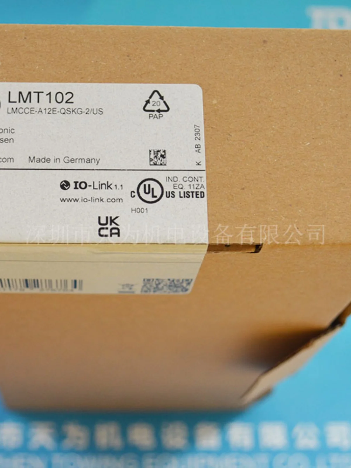 [Original/one-year Warranty] German IFM Yifumen Liquid Level Sensor LMT102 Physical Photo