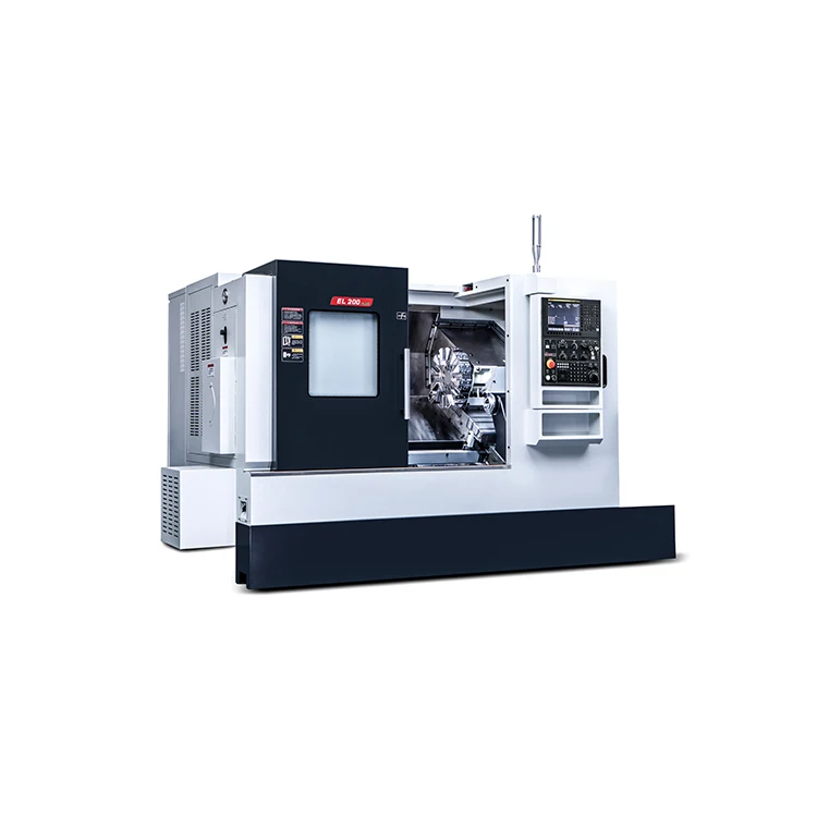 CNC Turning Machine Tool Factory Direct Sales 3 Axis Mini Slant Bed Lathe Machine for Metal