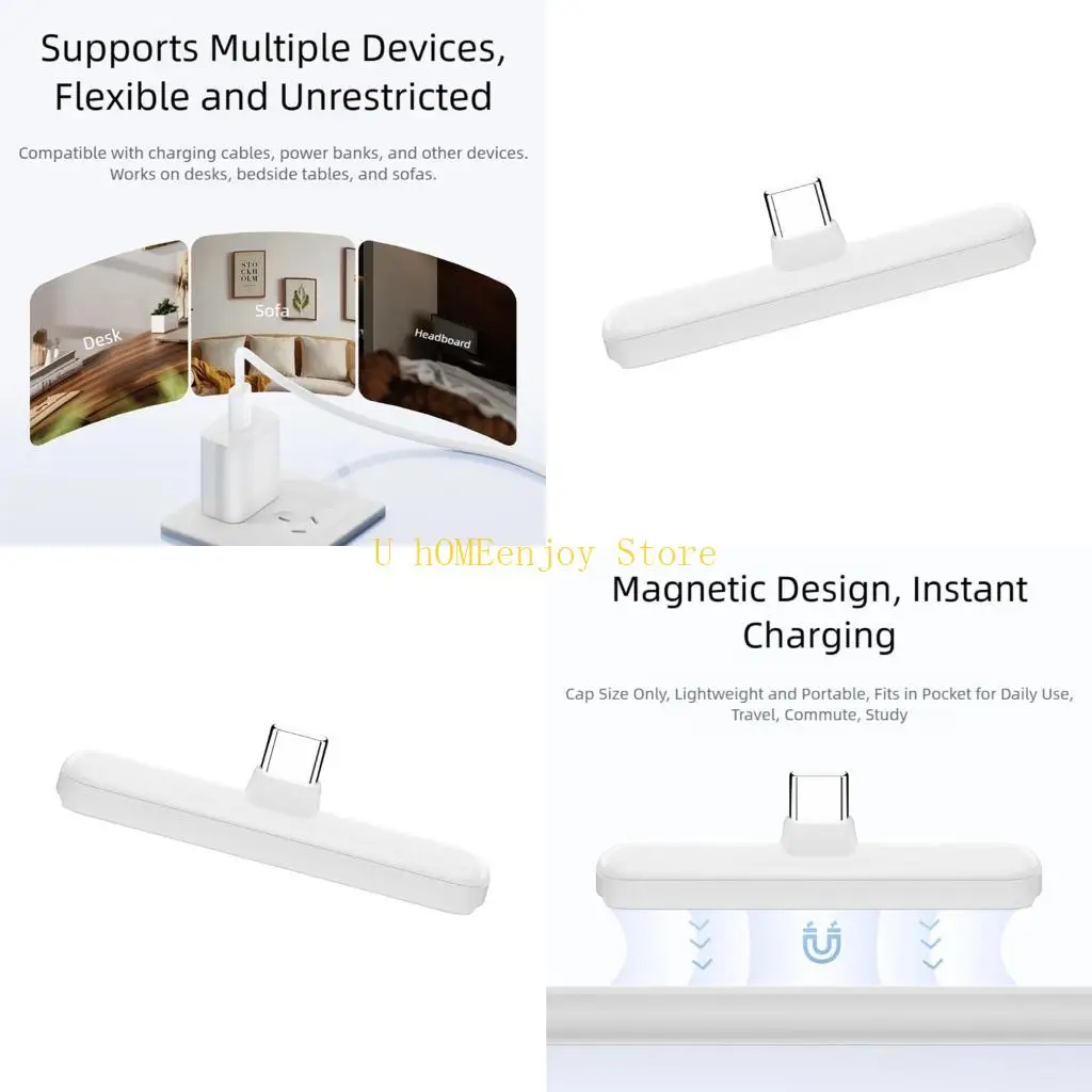 

B0KF Compact Charging Connecor For 2nd Gen Styluses Featuring Wireless Charging LED And Overcharge Protective