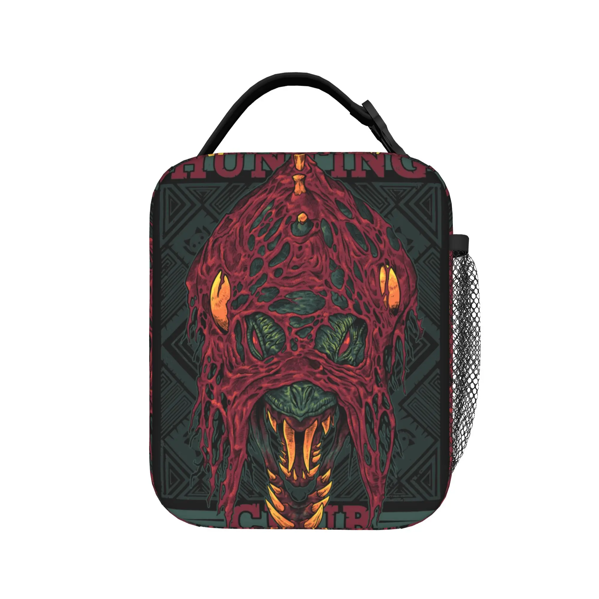 Monster Hunter Hunting Club Vaal Insulated Lunch Bag  Meal Container Thermal Bag Tote Lunch Box Beach  Outdoor Food Handbags