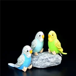 Creative Parrot Bird Plush Toy Lovely Budgerigar  Soft Doll Kids Toys Decoration Birthday Gift