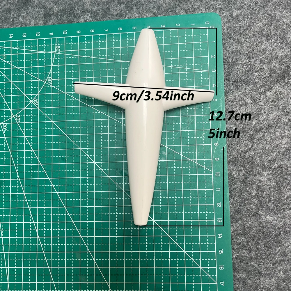 FISHINGFANS 5 Zoll 40g Angelköder, Meeresfischerei, Harter Köder, Flugzeug- und Bootsfischerei, Trolling-Köder, Vogelförmiger Teaser – Detail 1