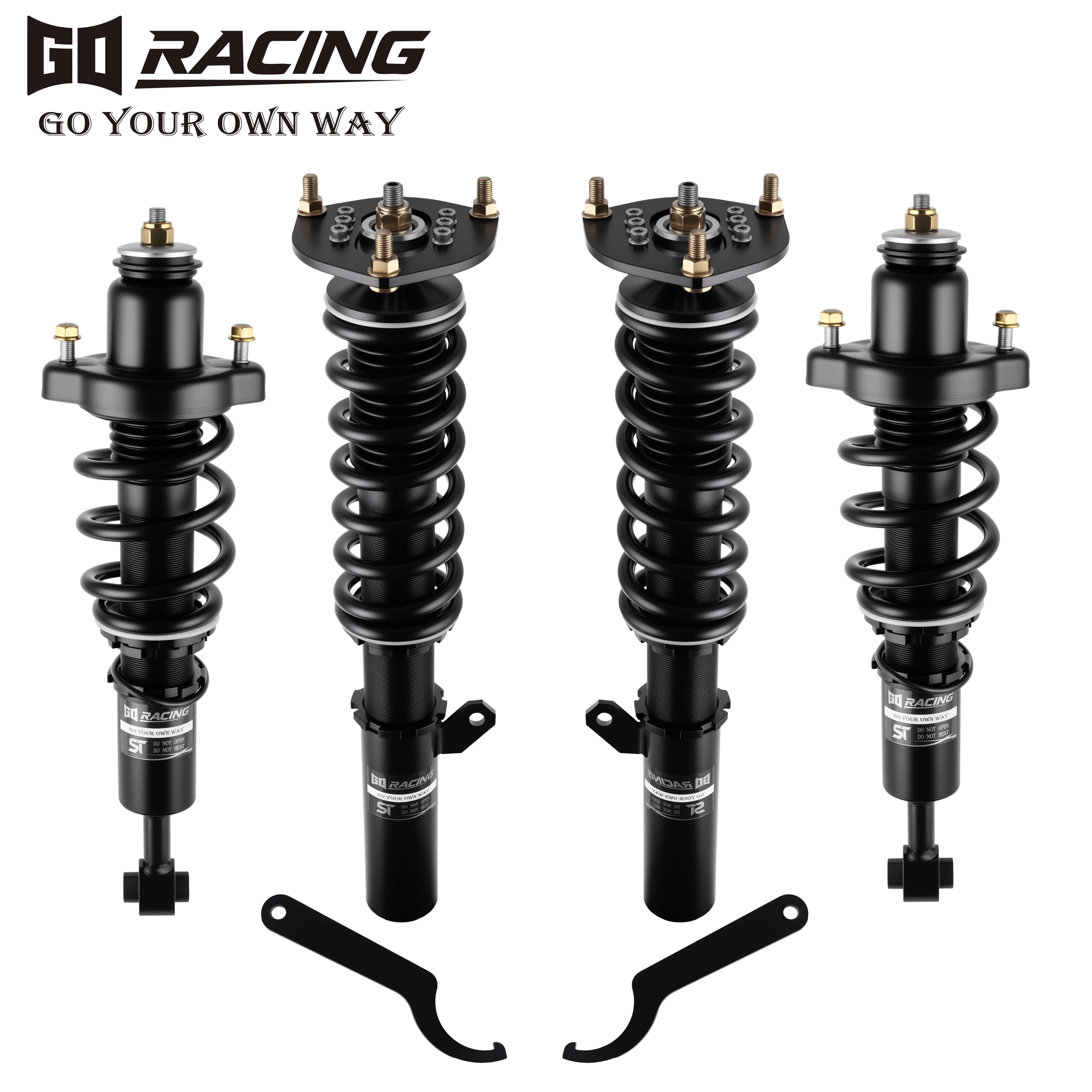 

GO Racing Coilovers Compatible For Mitsubishi Lancer & Ralliart CY2A/CZ4A 2008-2016 Height Adjustable Lowering Kit