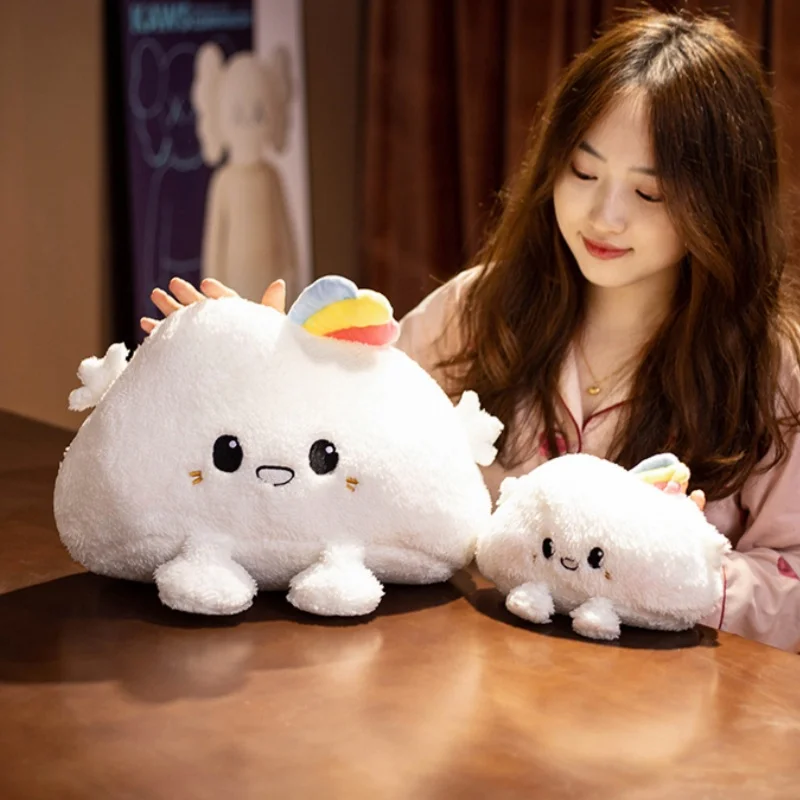 Cute Baiyun Plush Doll Soft Fluffy Cartoon Stuffed Pillow Cushion Children Plushie Toys Home Sofa Decoration Girl Birthday Gift