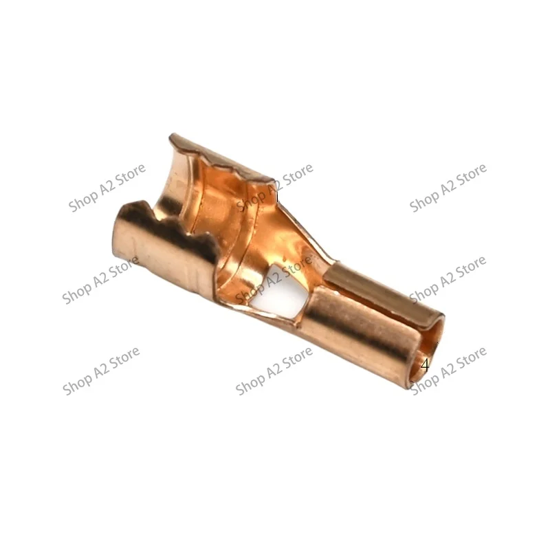 100pcs Ignition Transformer Connector Ceramic Ignition Pin Copper Connector Cable Terminal