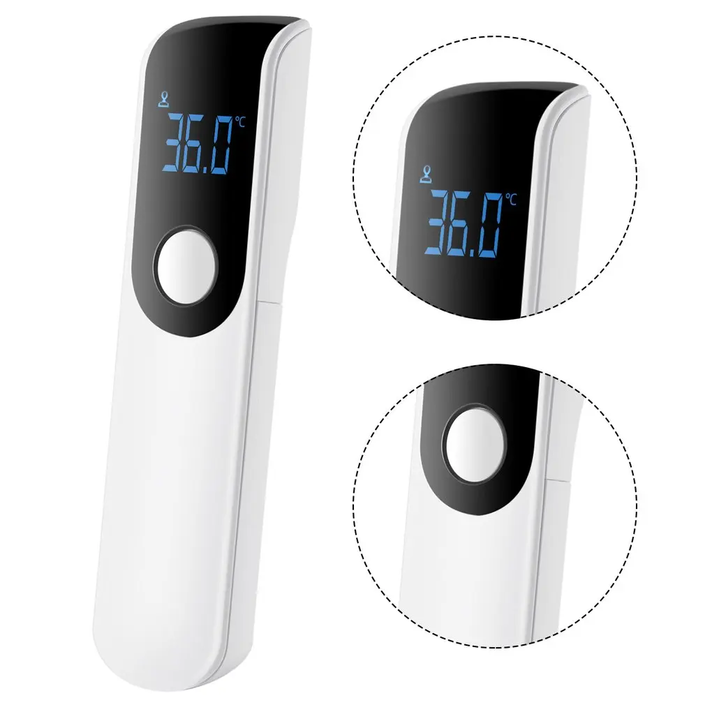 IR-FM01 Portable Infrared Forehead Electronic Body Thermometer Mini Celsius Fahrenheit Non Contact Handheld For Child Adult Use