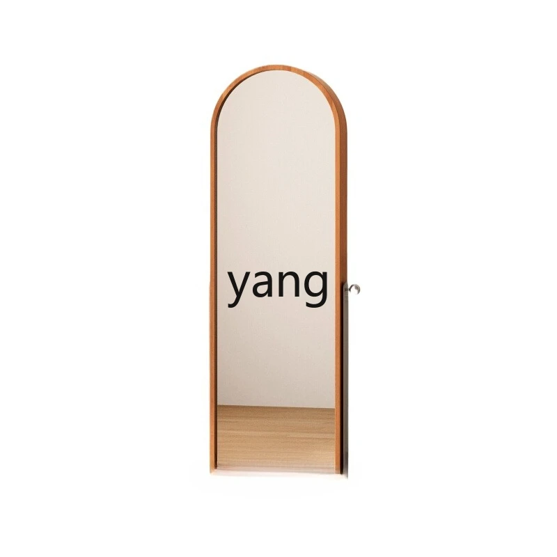 

LH medieval arched rotating full-body mirror magazine rack integrated full-length mirror