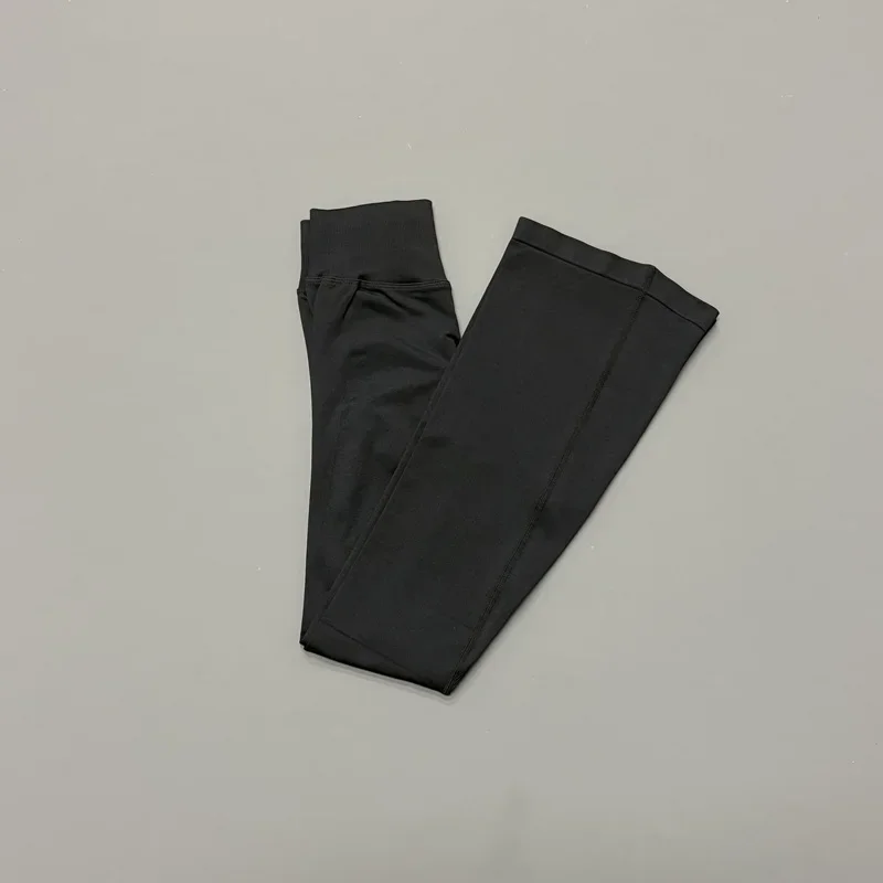 Micro Flared Leggings für Damen: Yoga-Hose mit Po-Lifting-Effekt, Bauchkontrolle, Hoher Taille, Elastisch, Weich, für Fitness, Gym, Workout und Sport – Detail 13