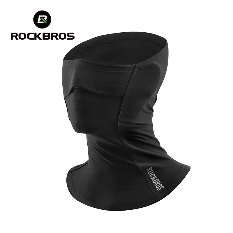 وشاح وجه من ROCKBROS بتصميم ممتد لحماية الأذن، قناع وجه دافئ مقاوم للرياح ومسامي للرياضة في الهواء الطلق والمشي لمسافات طويلة والدراجة