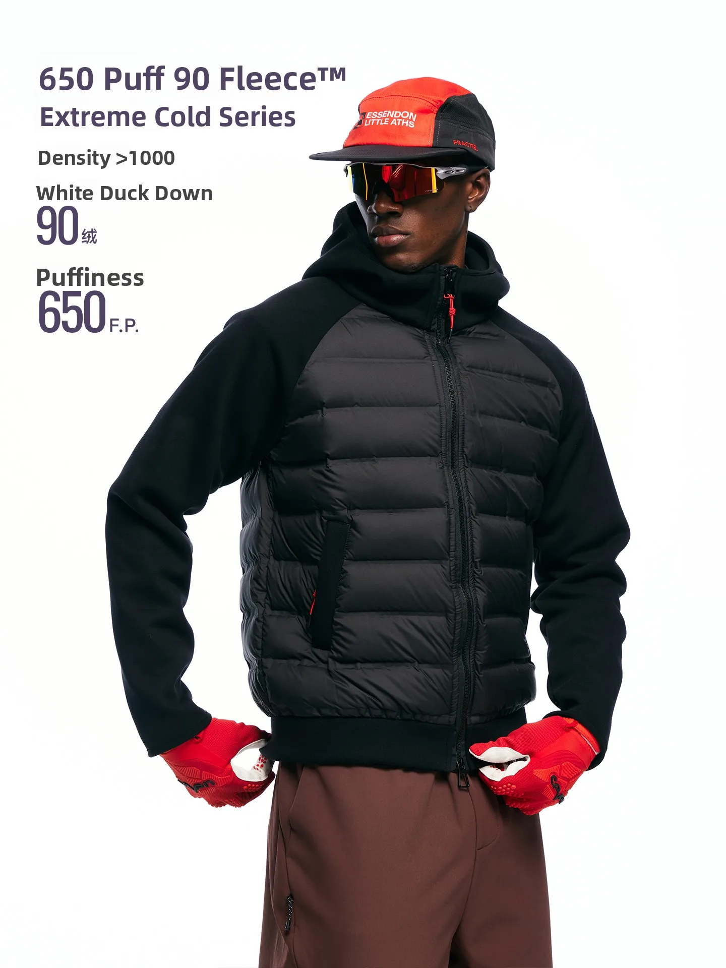 ARTANNIE Outdoor Lightweight Hooded Duck down Jacket Men Winter Casual Style Polyester Fiber Pocket Design Non Detachable Hat
