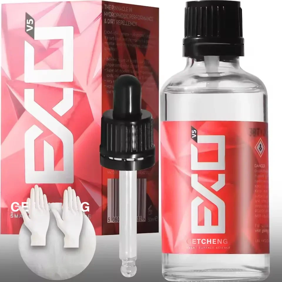 

EXO Ultra Durable Hydrophobic Coating V5 Protect Your Paint Add Gloss Repel Contaminants Resists Chemicals Get Rid
