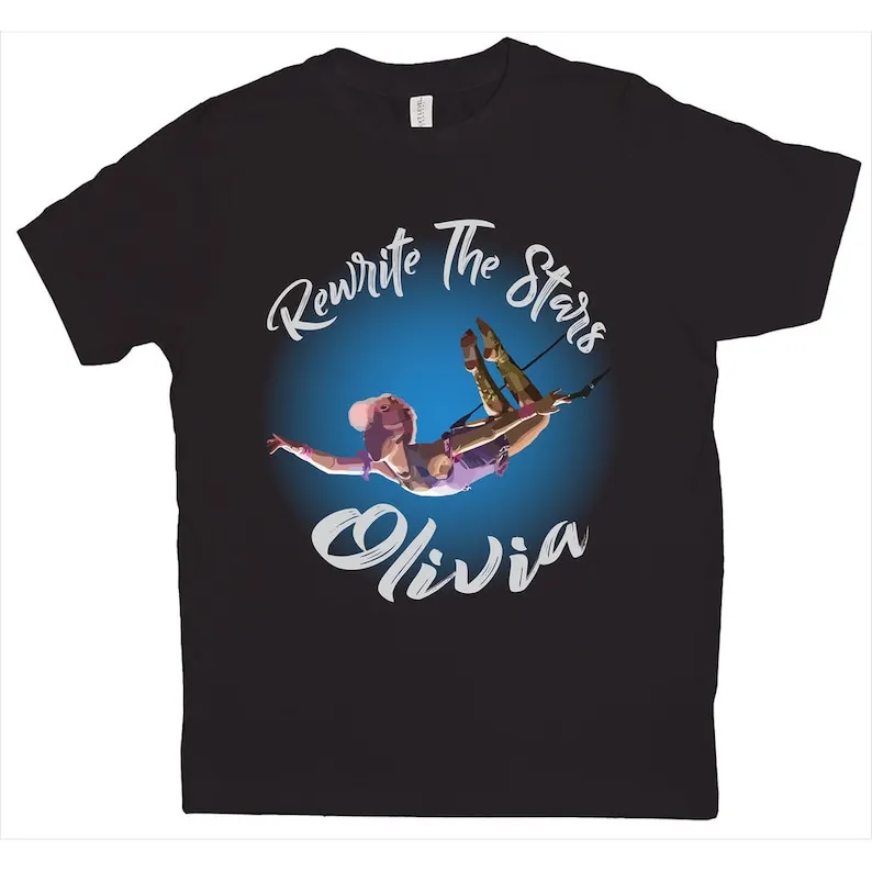 T-Shirt Personnalisé à Assembler pour Jeune Showman, Cadeau d'Anniversaire pour Artiste