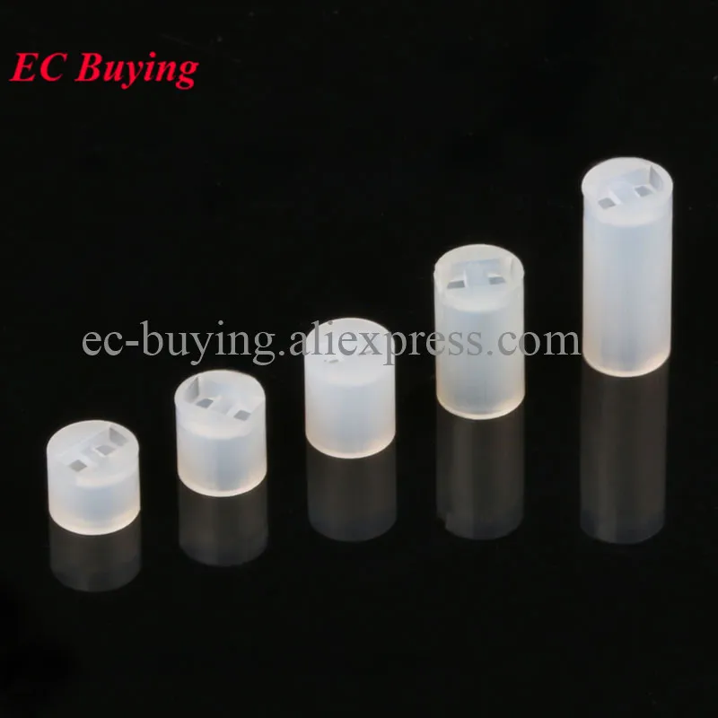 100pcs 3mm 5mm LED Diode Holder Clip Bezel Socket Mount DIY Light Emitting Diode 3/4/5/6/8.5/12/13mm LED Spacer Lamp Post Lamp
