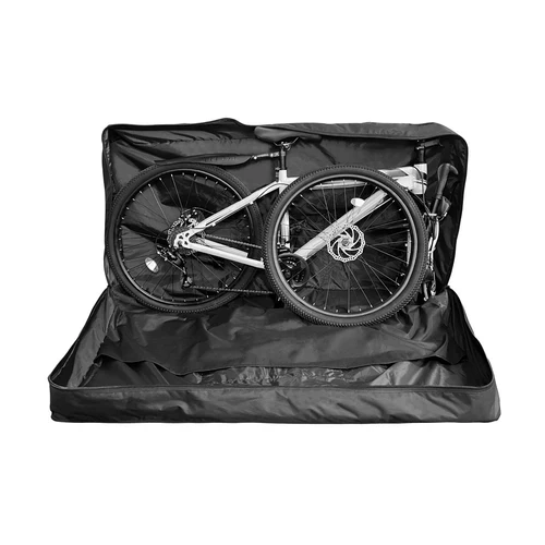 Imagen 2 del producto Bolsa de viaje plegable para bicicleta, Estuche de transporte portátil para accesorios de bicicleta de 14-16 pulgadas / 20-22 pulgadas / 21-26 pulgadas