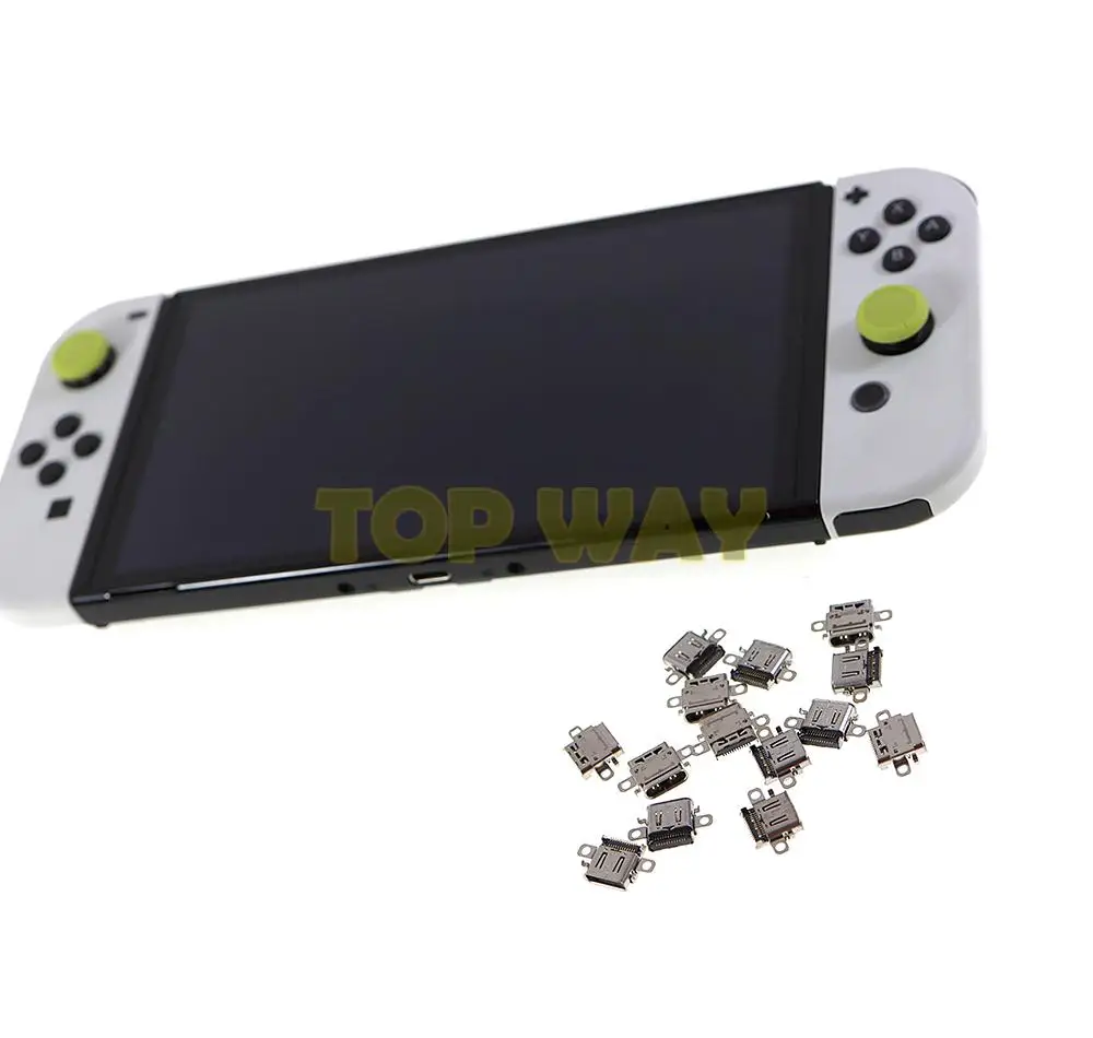 1PC Original Neue Lade Port Buchse Ersatz Typ-C USB Stecker für Nintendo Schalter/Lite/Oled NS Konsole