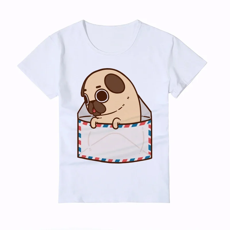 Camiseta con estampado de perro para niños y niñas, camiseta divertida de verano con estampado de animales, ropa de Navidad para niños y Y6-2