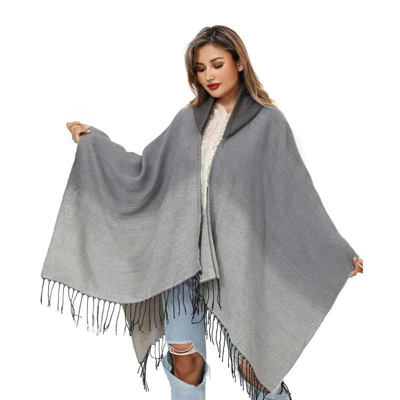 color-block-style-hat-letter-knitted-shawl-fashion-new-amazon-warm-tassel-cape-export-ready-stock-cloak