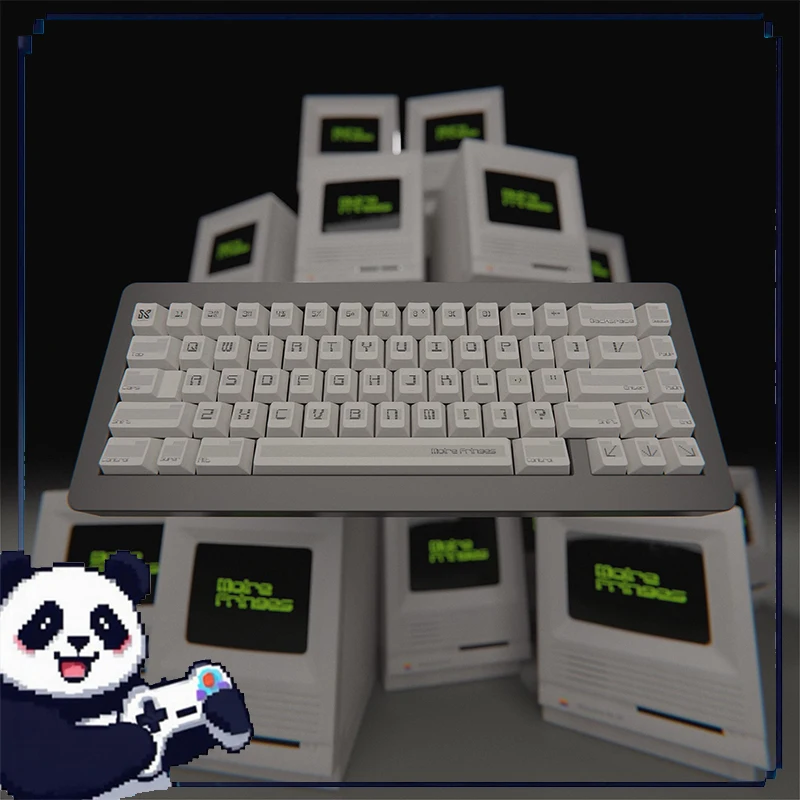 

Moire Fringe Retro keycaps 144keys PBT Sublimation Cherry Highly Custom Mechanical Keyboard Magnetic Switch Keyboard Accessories