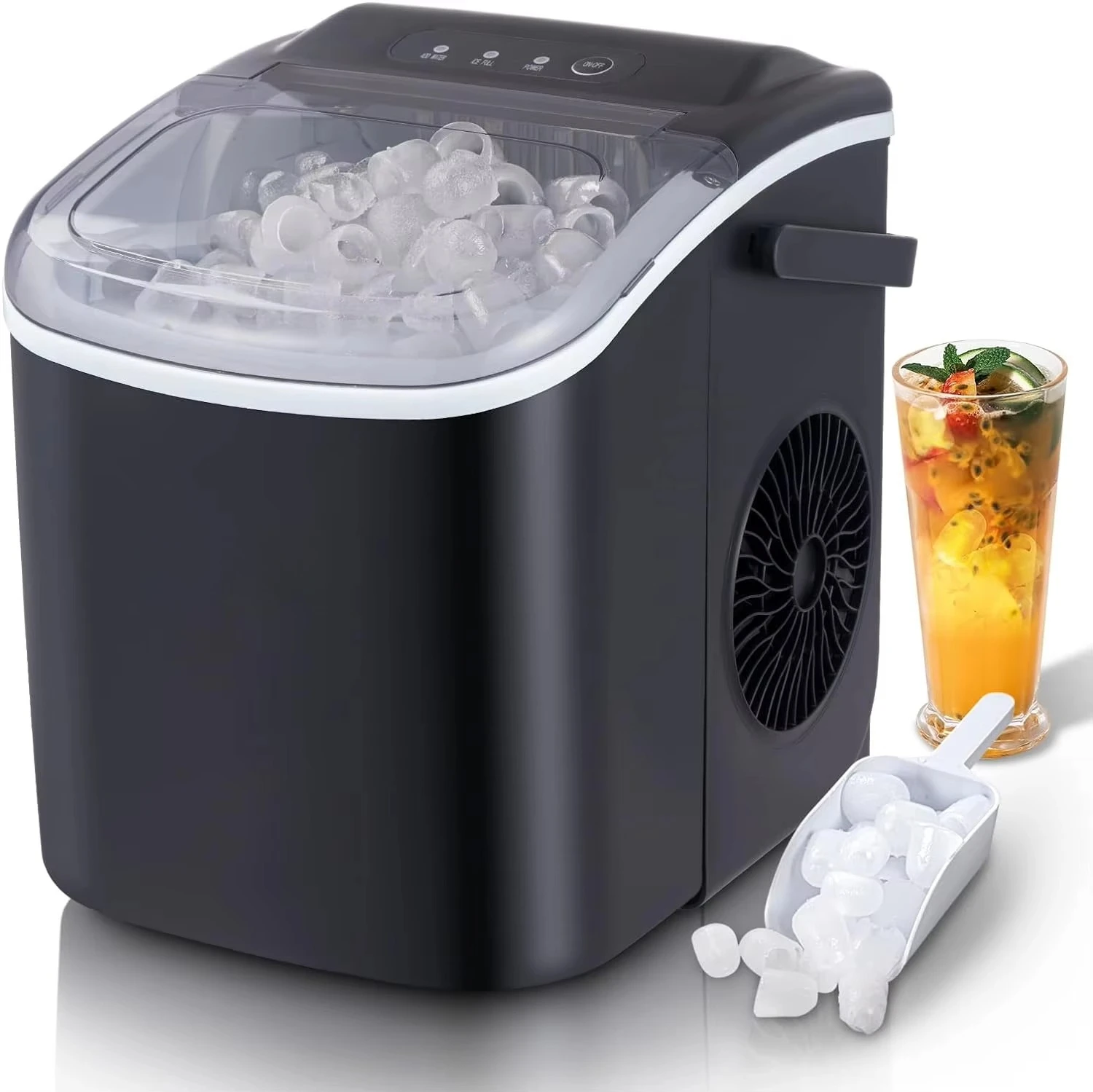 

Portable Ice Cube Makers Ice Maker Machine for Home Use Restaurant Bar Ice Maker
