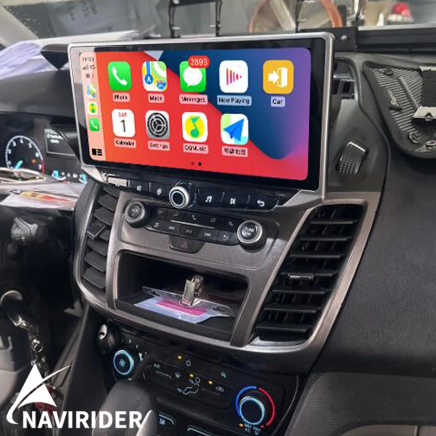 

10.88" Android 14 Qled Screen Carplay Multimedia Video Player GPS For Ford Transit ECOSPORT Custom Connect 2009-2024 Car Radio