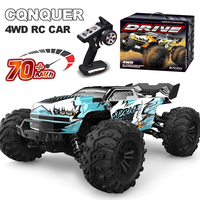 4WD 1:16 70KM/H Super Brushless 50KM/H Brushed RC Car 4x4 Off Road Remote Control High Speed Drift Racing Truck Toy Color Box