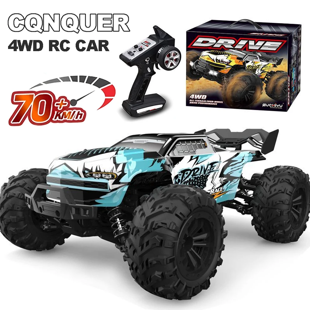 4WD 1:16 70KM/H Super Brushless 50KM/H Brushed RC Car 4x4 Off Road Remote Control High Speed Drift Racing Truck Toy Color Box