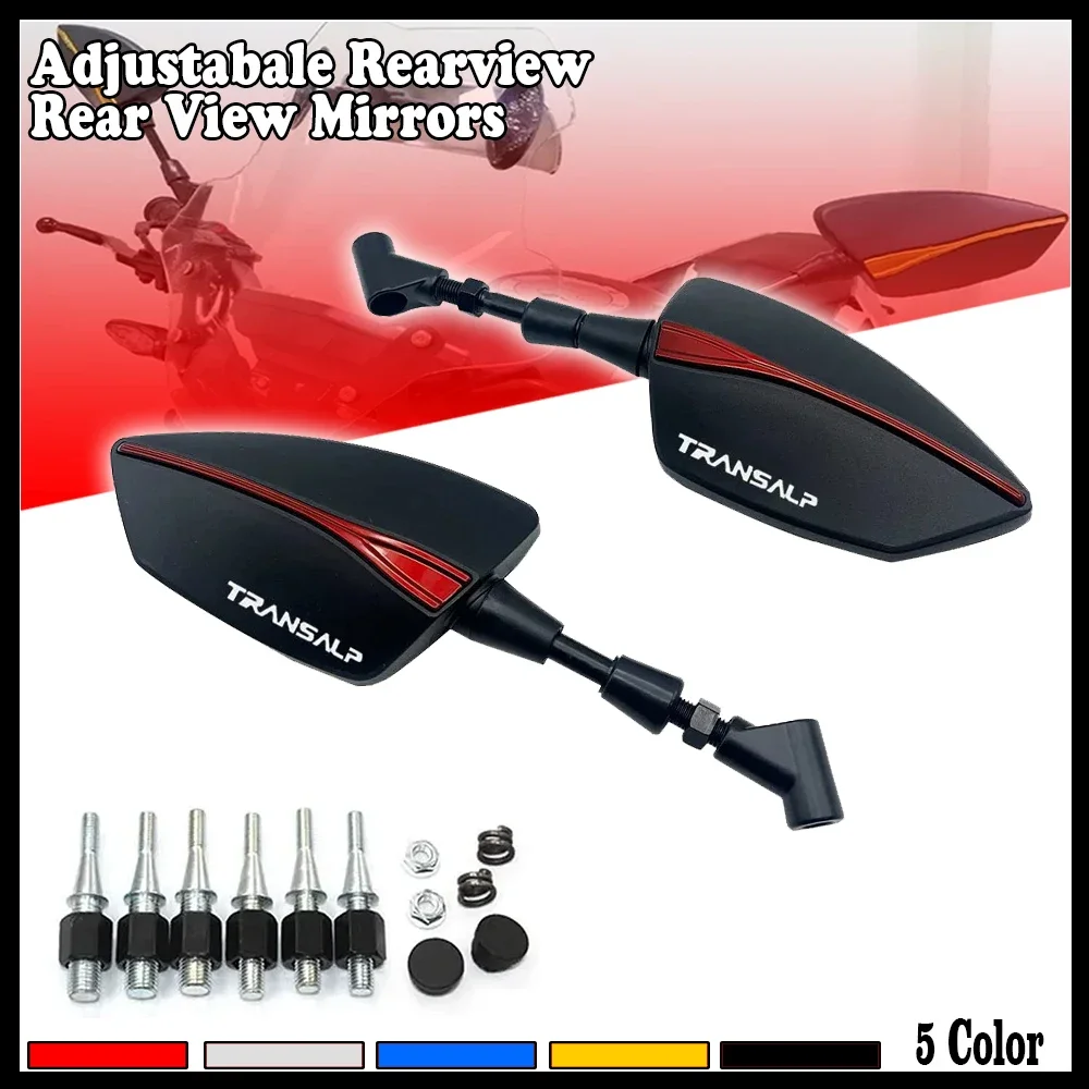 For Honda XLV 600 650 700 TRANSALP XL600V XL650V Motorcycle Side Mirror rearview Mirrors