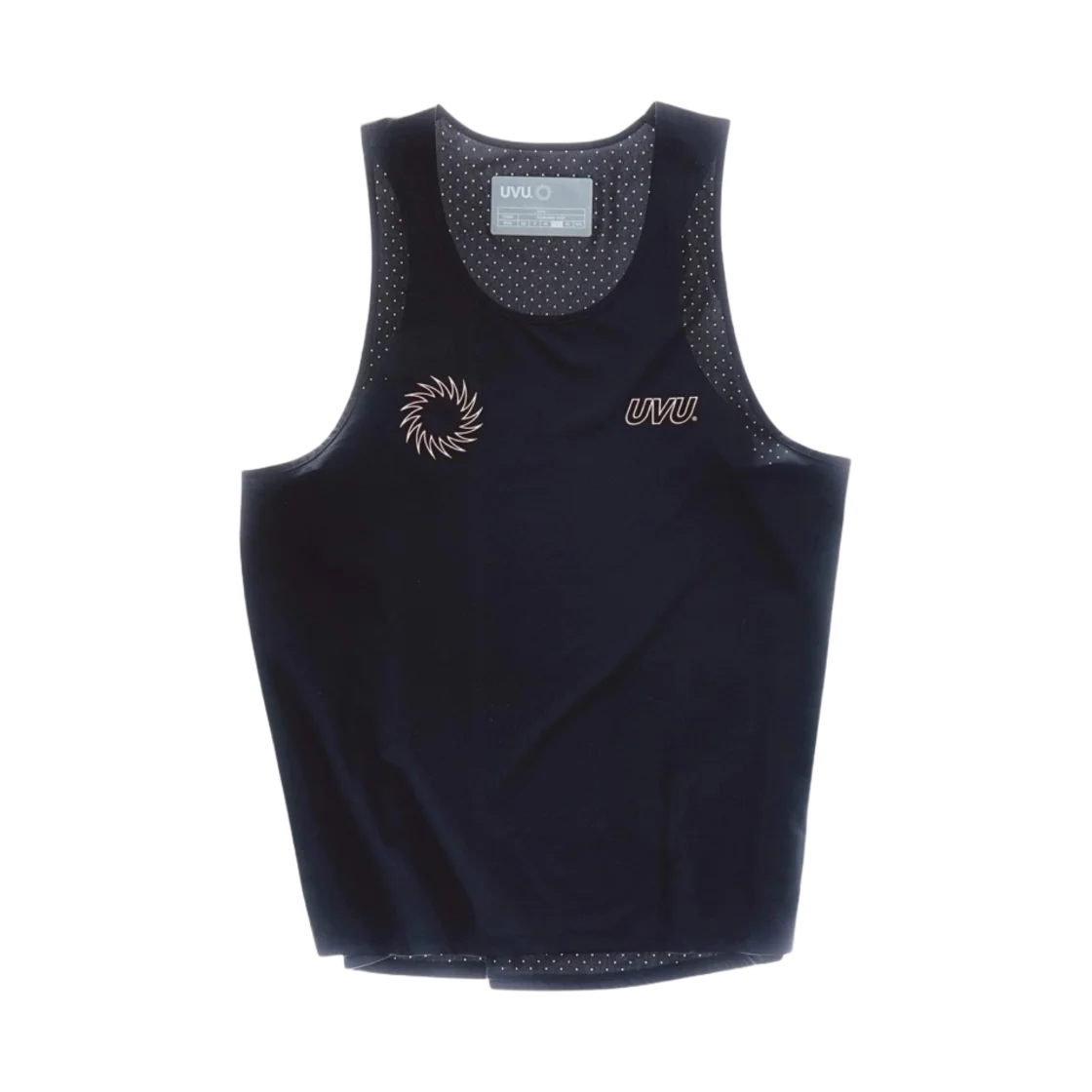 UVU Running Vest Breathable Quick Dry Short Sleeve Hole Hole Vest