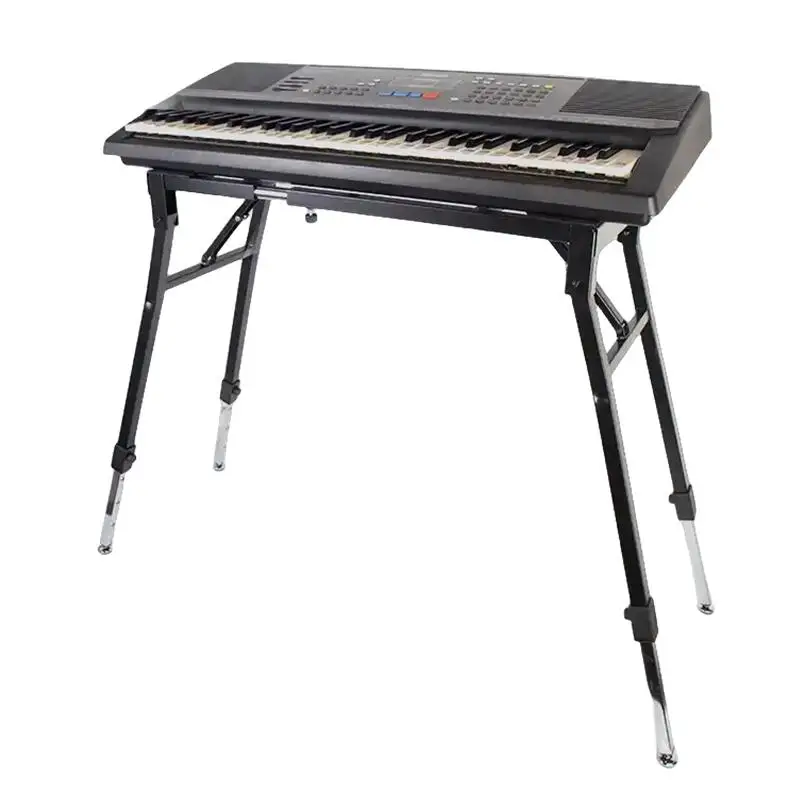 Picture 7: Heavy Duty Adjustable Keyboard Stand 150kg Capacity Foldable Professional Stage Equipment