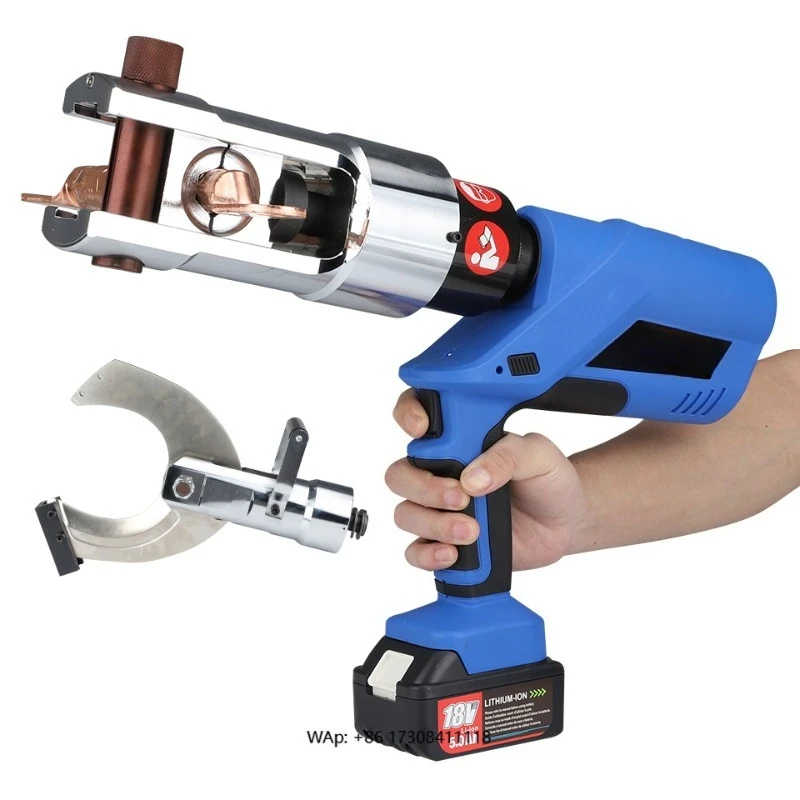 

EZ-630 Battery Powered Hydraulic Crimping Tool EZ-135C Battery Powered Hydraulic Cutting Tool Two in One Tools