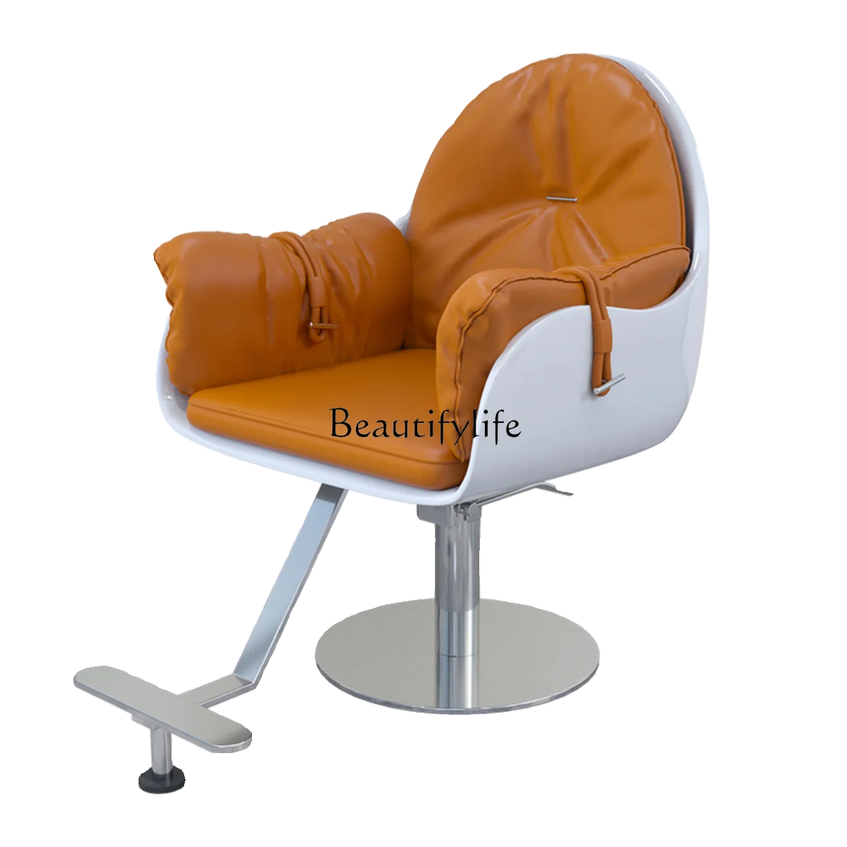 

Barber Shop Chair for Hair Salon Fashion Hairdressing Hot Dyeing Adjustable Rotating Simple Hair Cutting Chair