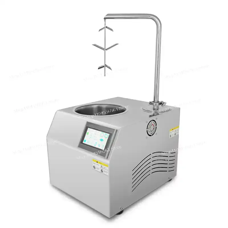7L Commercial Chocolate Tempering Machine, Melting Tank with Pouring and Spraying System