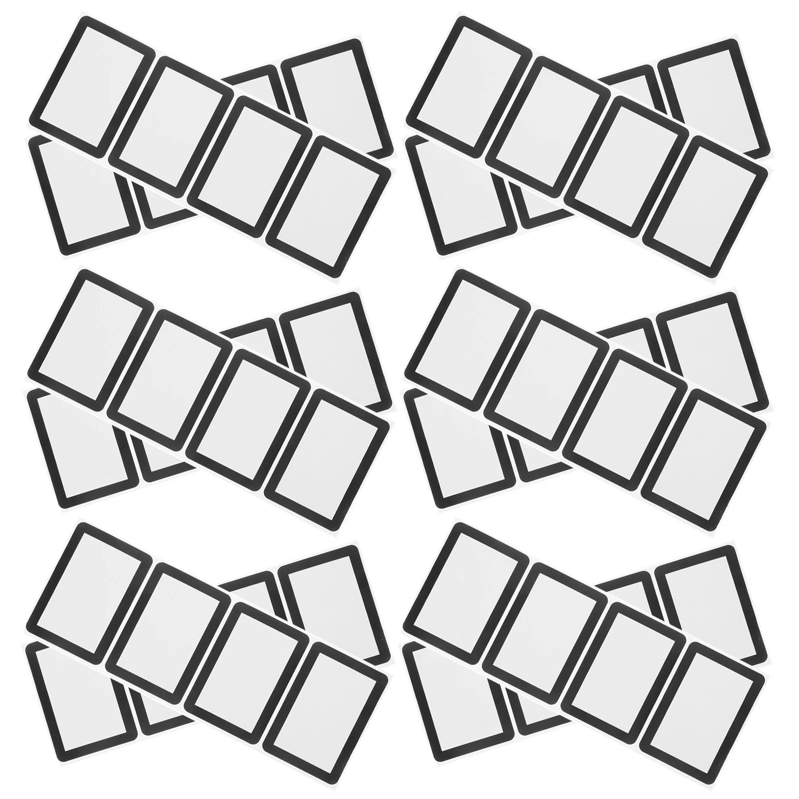 

60Pcs Blank Name Stickers for Removable Label Sticker Sheets for Classroom Supplies Personal Belongings Organization Tools