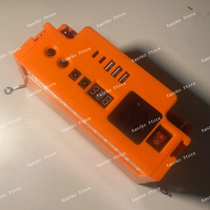 غطاء بطارية USB متعدد الوظائف، عاكس الطاقة المتنقلة بالطاقة الشمسية، محول البطارية، إضاءة الطوارئ