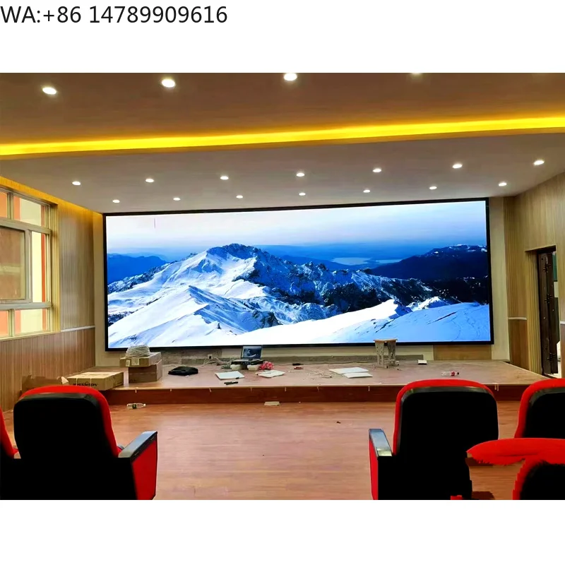Transparent DisplayChip On BoardHigh Definition Pixel Indoor Advertisement HD Indoor Screen For For Shopping Mall AdvertisingCus